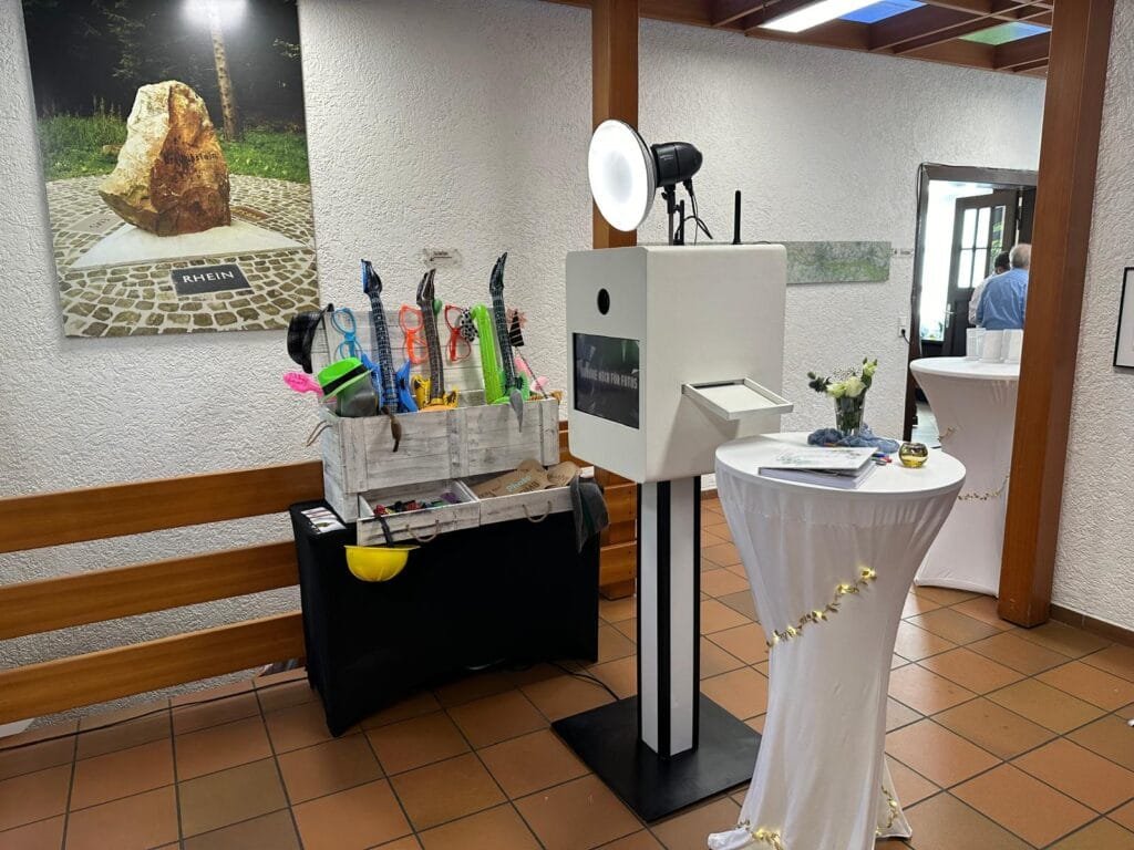 Fotobox mieten für Hochzeit und Geburtstag